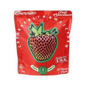 Buy THC Gummies - STRAWBERRY – 50 mg THC