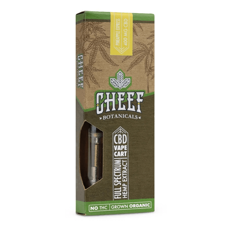 Cheef Botanicals CBD 400MG Vape Cartridges – Vape and Chews