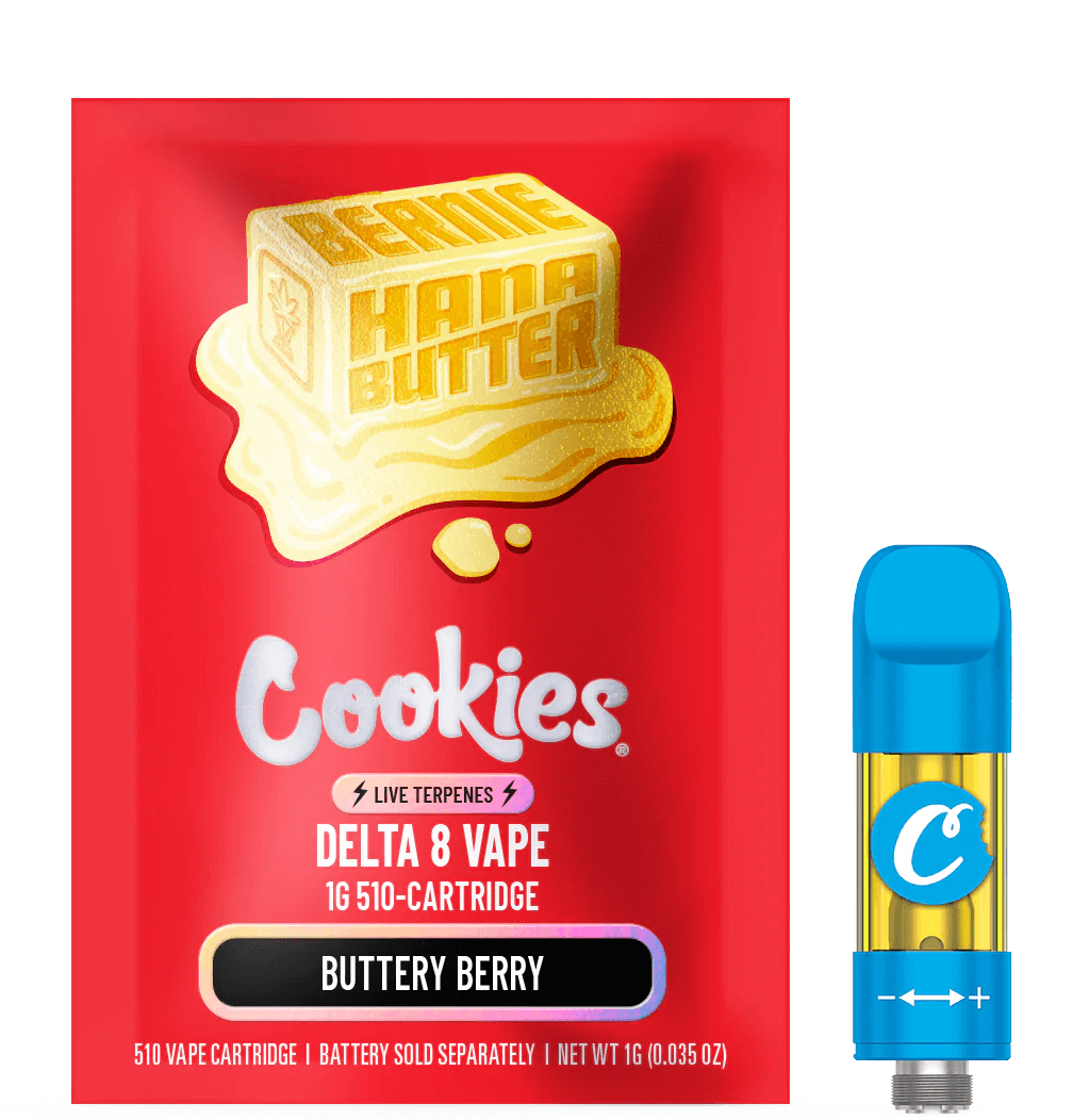 Cookies Delta 8 Vape Cartridge – Vape and Chews