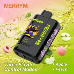 E-papieros MerryMI 24000 Wiflux Apple/Peach