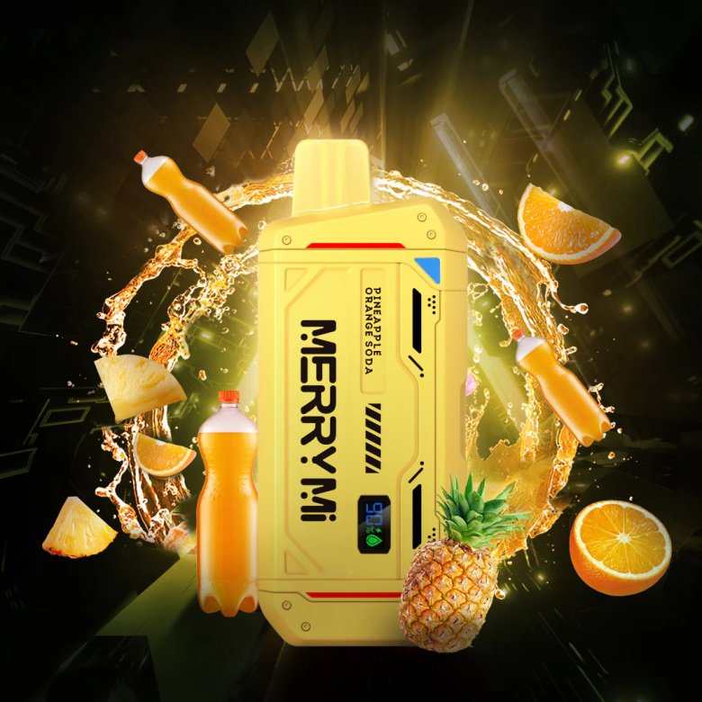 E-Papierosy MerryMi M-Mecha 16 000 Pineapple Orange Soda