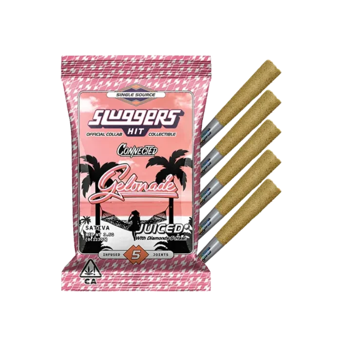 Juiced Gelonade THC Pre-rolls UK 5pk Infused 5 Pack Sativa