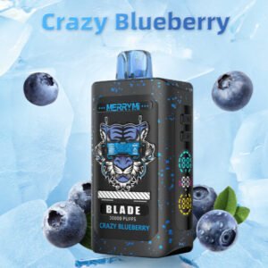Merry Mi Blade Jednorazowy e-papieros 30000 Buchów o smaku Crazy Blueberry