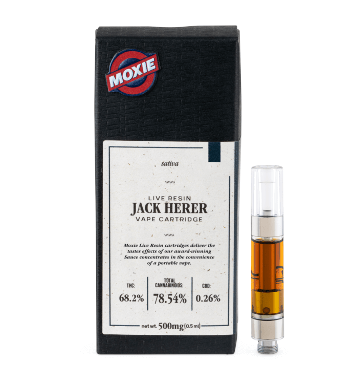 Moxie Live Resin Cartridge – Vape and Chews
