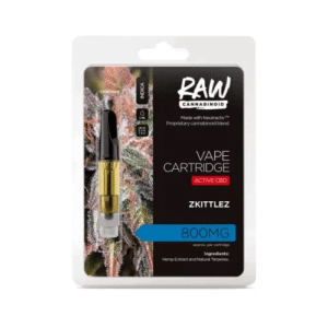 Raw Cannabinoid CBD Vape Cartridges
