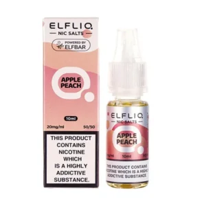 Apple Peach Nic Salt E-Liquid by Elf Bar Elfliq