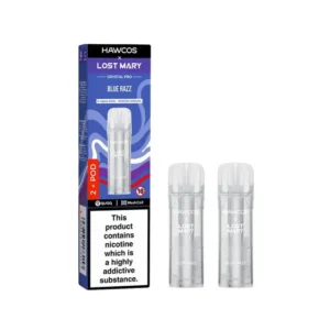 Blue Razz Hawcos Lost Mary Crystal Pro Pods