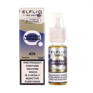 Blue Razz Lemonade Nic Salt E-Liquid by Elf Bar Elfliq