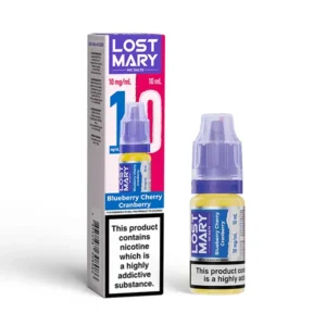 Blueberry Cherry Cranberry Nic Salt E-Liquid by Lost Mary 10ml