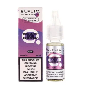 Blueberry Sour Raspberry Nic Salt E-Liquid by Elf Bar Elfliq
