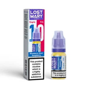 Blueberry Sour Raspberry Nic Salt E-Liquid by Lost Mary 10ml