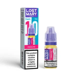 Cherry Ice Nic Salt E-Liquid by Lost Mary 10ml