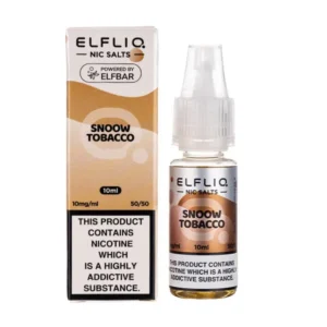 Cream Tobacco(Snoow Tobacco) Nic Salt E-Liquid by Elf Bar Elfliq