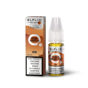 Cuba Tobacco Nic Salt E-Liquid by Elf Bar Elfliq