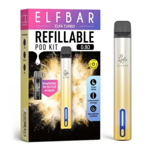 Elfa Turbo Refillable Vape Pod Kit