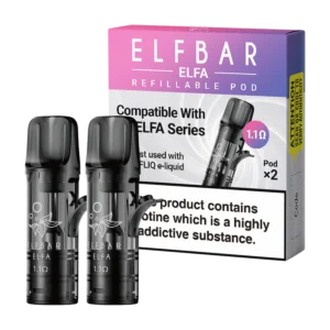 Elfbar Elfa Refillable Empty Pod | Pack of 2