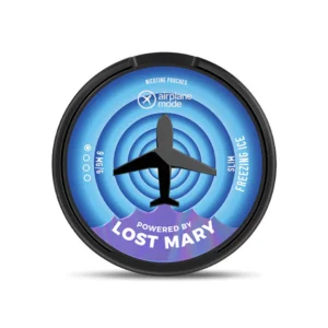 Freezing Ice Airplane Mode Lost Mary Nicotine Pouches