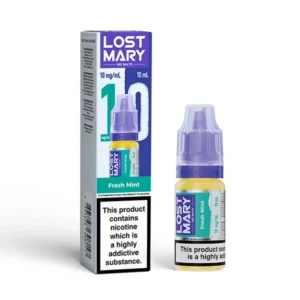 Fresh Mint Nic Salt E-Liquid by Lost Mary 10ml