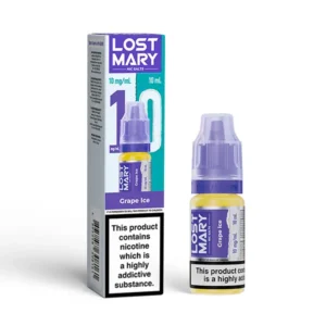 Grape Ice Nic Salt E-Liquid by Lost Mary 10ml