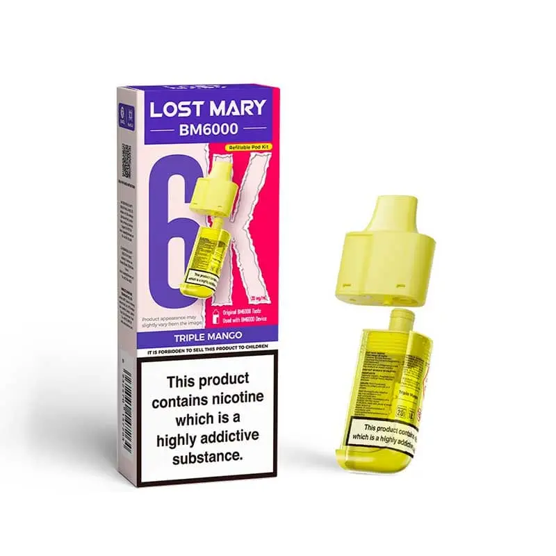 Hawaii Sunrise Lost Mary BM6000 Refill Pods