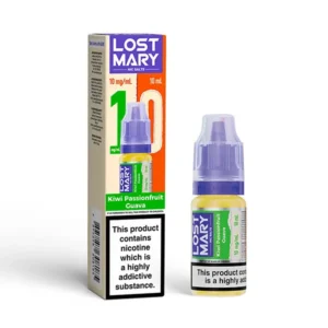 Kiwi Passionfruit Guava Nic Salt E-Liquid by Lost Mary 10ml