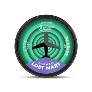 Max Polar Mint Airplane Mode Lost Mary Nicotine Pouches