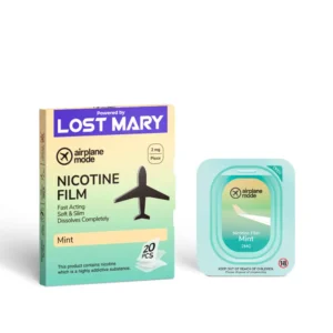Mint Nicotine Film Airplane Mode Lost Mary Nicotine Strips