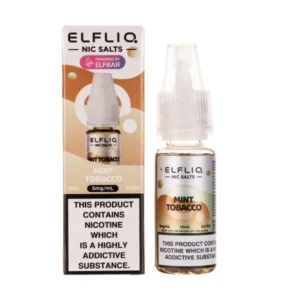 Mint Tobacco Nic Salt E-Liquid by Elf Bar Elfliq