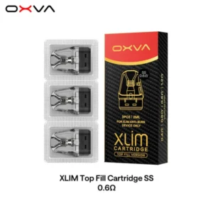 OXVA Xlim V3 Replacement Pods Cartridge - SS - 0.6 ohm