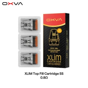 OXVA Xlim V3 Replacement Pods Cartridge - SS - 0.8 ohm