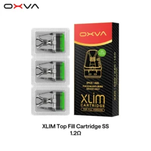 OXVA Xlim V3 Replacement Pods Cartridge - SS - 1.2 ohm