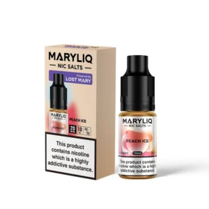 Peach Ice Maryliq Nic Salt E-Liquid