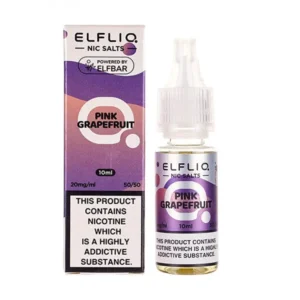Pink Grapefruit Nic Salt E-Liquid by Elf Bar Elfliq