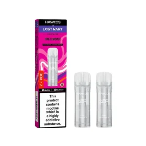 Pink Lemonade Hawcos Lost Mary Crystal Pro Pods