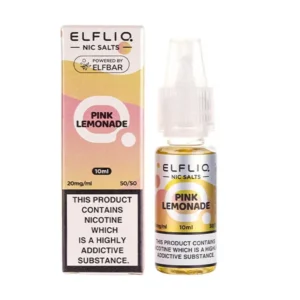 Pink Lemonade Nic Salt E-Liquid by Elf Bar Elfliq