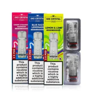 SKE Crystal Plus Prefilled Pods (Pack 2)