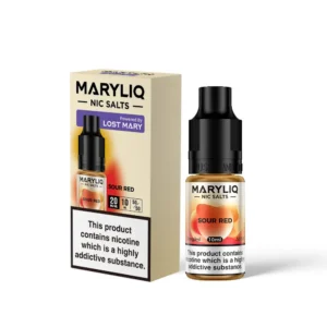 Sour Red Maryliq Nic Salt E-Liquid