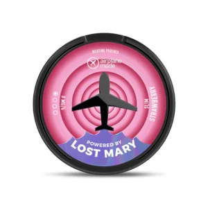Strawberry Airplane Mode Lost Mary Nicotine Pouches