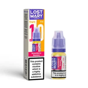 Strawberry Banana Nic Salt E-Liquid by Lost Mary 10ml