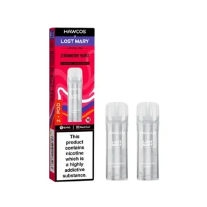 Strawberry Burst Hawcos Lost Mary Crystal Pro Pods