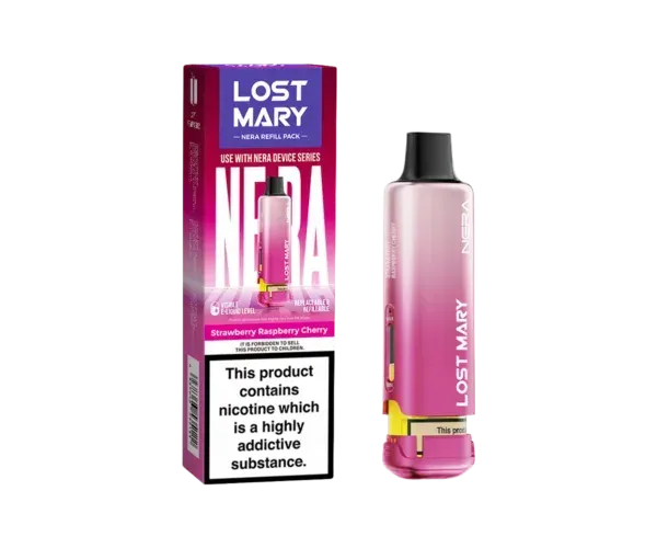Strawberry Raspberry Cherry Lost Mary Nera Fullview Refill Pod