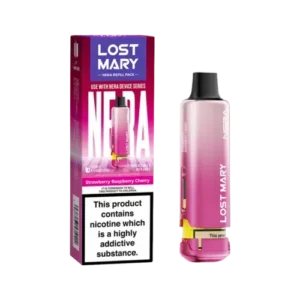 Strawberry Raspberry Cherry Lost Mary Nera Fullview Refill Pod