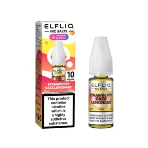 Strawberry Razz Lemonade Nic Salt E-Liquid by Elf Bar Elfliq