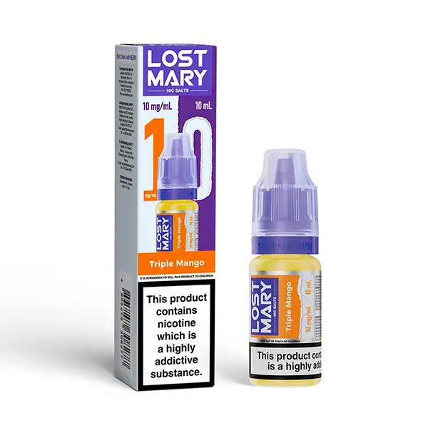 Triple Mango Nic Salt E-Liquid by Lost Mary 10ml