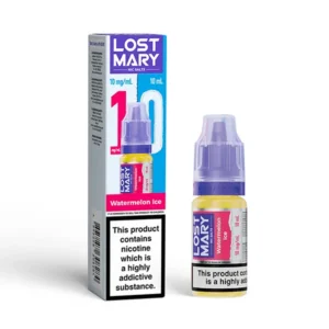 Watermelon Ice Nic Salt E-Liquid by Lost Mary 10ml