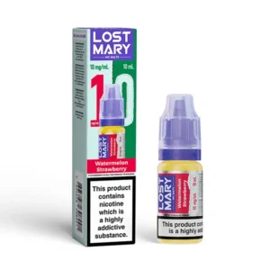 Watermelon Strawberry Nic Salt E-Liquid by Lost Mary 10ml